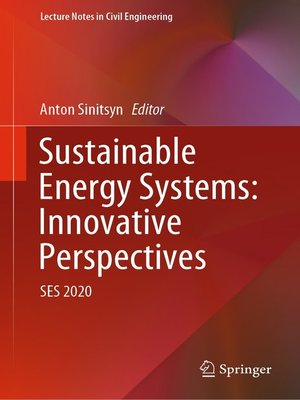 cover image of Sustainable Energy Systems